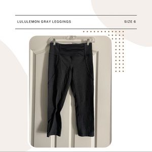 Lululemon Gray Leggings